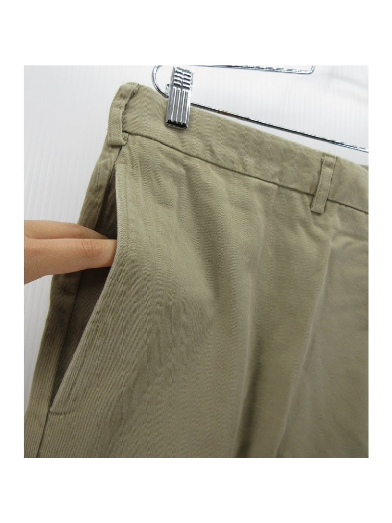 Vtg J Peterman Company Pants 40x34 Khaki Chino Wwii Military Usa New — image 3 of 8